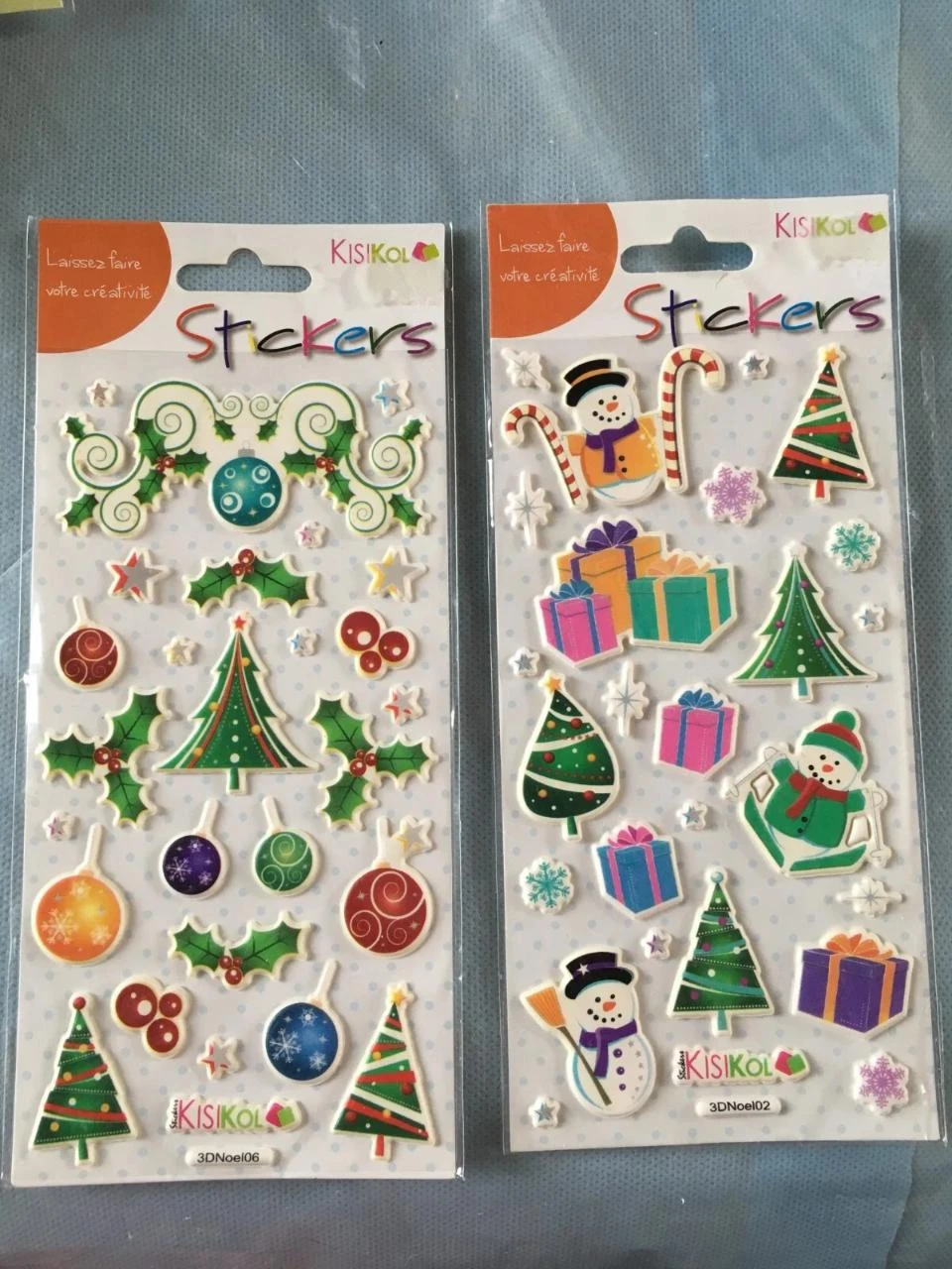 15 Packs D'Autocollants /Stickers De Noël - Neuf – photo 2